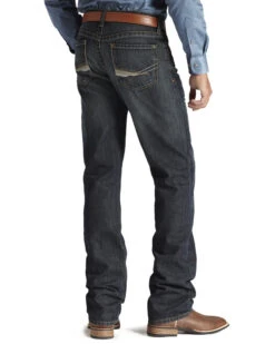 Ariat Men's M2 Dusty Road Dark Wash Relaxed Bootcut Jeans