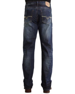Stetson Modern Fit "V" Stitched Jeans - Big & Tall