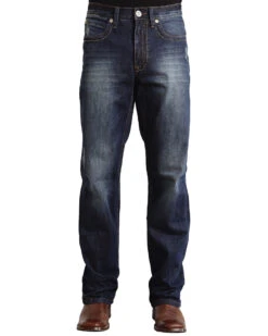 Stetson Modern Fit "V" Stitched Jeans - Big & Tall 7 Stetson Modern Fit "V" Stitched Jeans - Big & Tall -Cinch Clothing Shop 013746 L7 P2