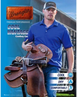 Wrangler Men's 20X Cool Vantage 01 Competition Relaxed Fit Jeans - Tall -Cinch Clothing Shop 013978 N9 D3