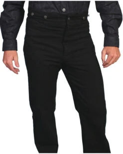 Wahmaker By Scully Men's Canvas Saddle Seat Pants - Tall