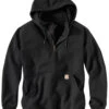 Carhartt Rain Defender Paxton Hooded Zip Mock Sweatshirt - Big & Tall -Cinch Clothing Shop 086H68 89 P1