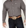 Cinch C‌inch Men's Solid Dove Gray Button Long Sleeve Shirt 2 Cinch C‌inch Men's Solid Dove Gray Button Long Sleeve Shirt -Cinch Clothing Shop 0926V8 80 P2