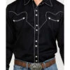 Scully Men's Embroidered Long Sleeve Snap Western Shirt -Cinch Clothing Shop 2000041449 7018 P4