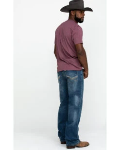Rock & Roll Denim Men's X Stitch Double Barrel Relaxed Straight Jeans 11 Rock & Roll Denim Men's X Stitch Double Barrel Relaxed Straight Jeans -Cinch Clothing Shop 2000283474 400 P1