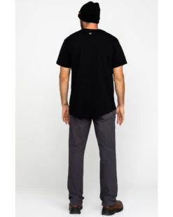 Ariat Men's Gray Rebar M4 Made Tough Durastretch Straight Leg Work Pants - Big -Cinch Clothing Shop 2000294362 020 P5