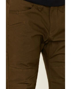 Hawx Men's Dark Olive Stretch Ripstop Work Pants