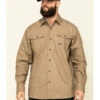 Ariat Men's Khaki Rebar Made Tough Durastretch Long Sleeve Work Shirt - Tall 2 Ariat Men's Khaki Rebar Made Tough Durastretch Long Sleeve Work Shirt - Tall -Cinch Clothing Shop 2000322123 250 P1