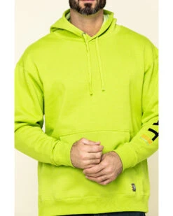 Ariat Men's Lime Heather Rebar Graphic Hooded Work Sweatshirt -Cinch Clothing Shop 2000322153 300 P4