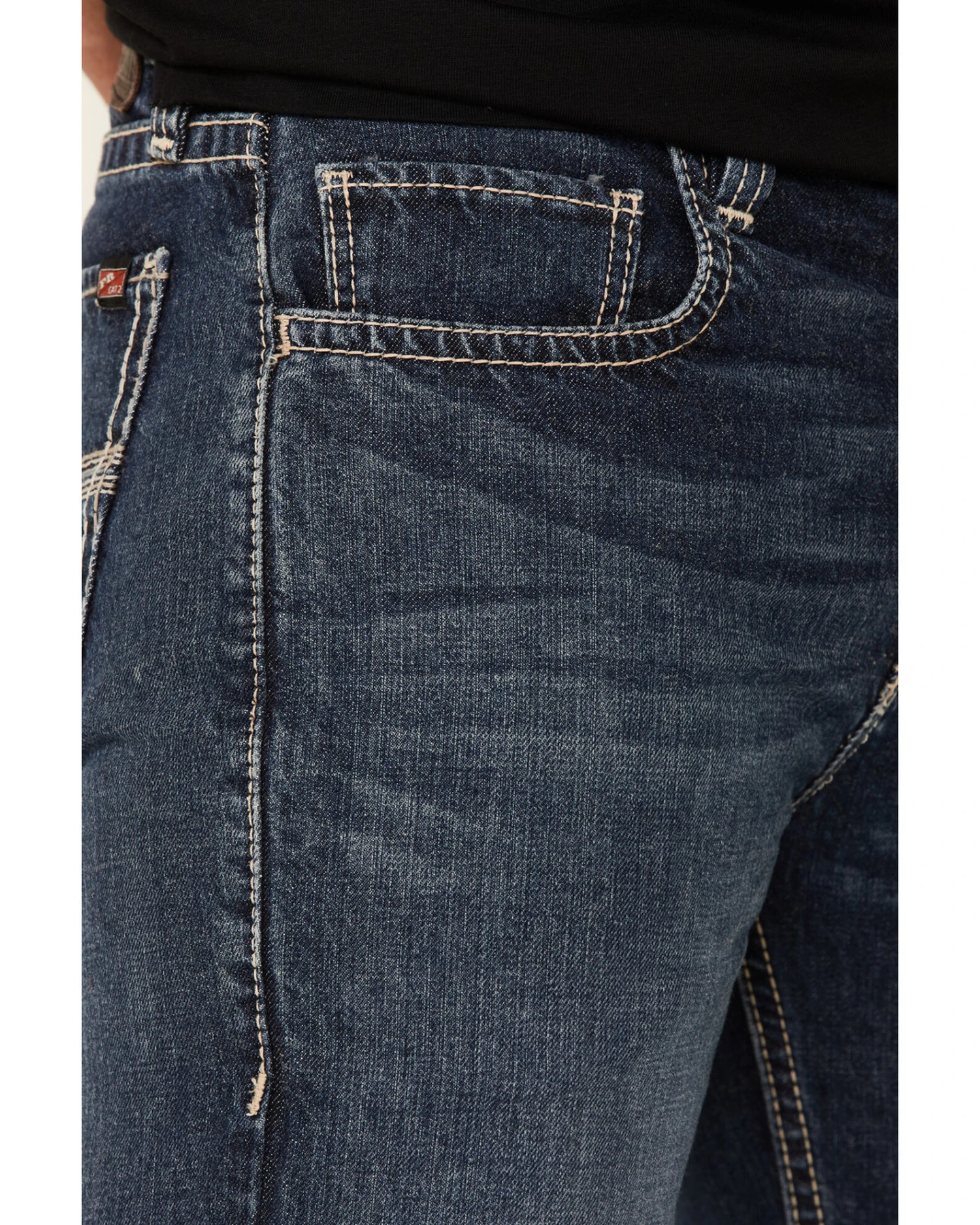 Rock & Roll Denim Men's FR Double Barrel Relaxed Straight Work Jeans 4 Rock & Roll Denim Men's FR Double Barrel Relaxed Straight Work Jeans - Image 2