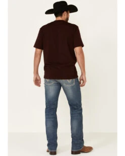 Rock & Roll Denim Men's Pistol Med Stretch Regular Straight Leg Jeans -Cinch Clothing Shop 2000333353 400 P1