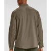Under Armour Men's Green Payload Button Down Long Sleeve Work Shirt