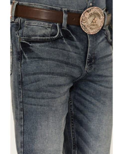 Wrangler 20X Men's No.42 Cayuse Medium Wash Stretch Slim Bootcut Jeans