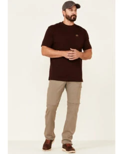 Wrangler ATG Men's All-Terrain Brindle Zip-Off Cargo Pants 8 Wrangler ATG Men's All-Terrain Brindle Zip-Off Cargo Pants -Cinch Clothing Shop 2000346869 342 P1