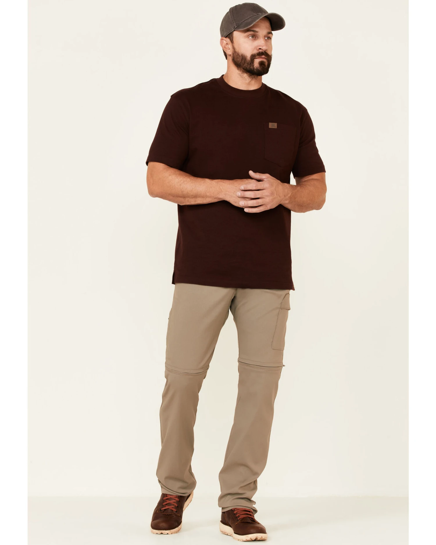 Wrangler ATG Men's All-Terrain Brindle Zip-Off Cargo Pants 5 Wrangler ATG Men's All-Terrain Brindle Zip-Off Cargo Pants - Image 3