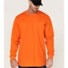 Hawx Men's FR Pocket Long Sleeve Work T-Shirt -Cinch Clothing Shop 2000357995 800 P1