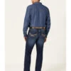 Wrangler 20X Men's Lagoon Dark Wash Vintage Slim Bootcut Jeans -Cinch Clothing Shop 2000359714 416 P3