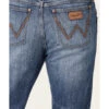Wrangler Retro Men's Buxley Stretch Relaxed Fit Low Rise Bootcut Jeans -Cinch Clothing Shop 2000359724 414 P4