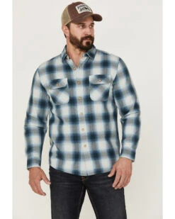 Pendleton Men's Beach Shack Plaid Shirt 8 Pendleton Men's Beach Shack Plaid Shirt -Cinch Clothing Shop 2000359904 400 P1