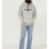 Kimes Ranch Men's TTL Heather Gray Logo Embroidered Hooded Sweatshirt -Cinch Clothing Shop 2000367375 070 P2