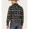 Rock & Roll Denim Men's Vertical Southwestern Print Long Sleeve Snap Western Shirt -Cinch Clothing Shop 2000367839 001 P4