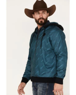 Hooey Men's Butte Monogram Logo Full-Zip Hooded Jacket -Cinch Clothing Shop 2000370574 442 P2