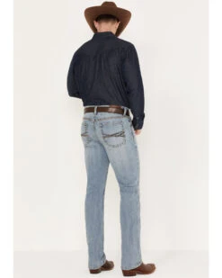 RANK 45 Men's Pistol Light Wash Stretch Slim Straight Performance Jeans -Cinch Clothing Shop 2000373306 412 P3