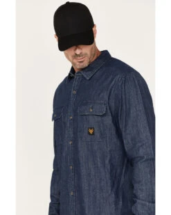 Hawx Men's Denim Work Shirt - Big & Tall -Cinch Clothing Shop 2000373798 402 P2