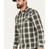 Moonshine Spirit Men's All Day Long Large Plaid Snap Western Shirt -Cinch Clothing Shop 2000374117 300 P2