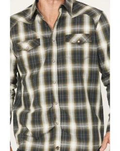 Moonshine Spirit Men's All Day Long Large Plaid Snap Western Shirt -Cinch Clothing Shop 2000374117 300 P3