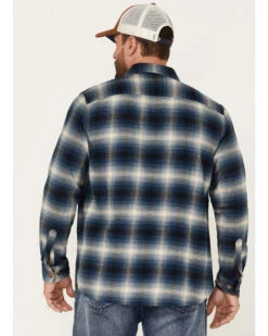 Pendleton Men's Burnside Plaid Button Down Western Flannel Shirt 8 Pendleton Men's Burnside Plaid Button Down Western Flannel Shirt -Cinch Clothing Shop 2000374642 410 P4