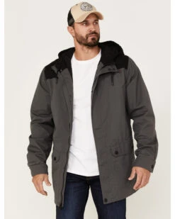 Brothers & Sons Men's Cruiser Waxed Canvas Hooded Jacket -Cinch Clothing Shop 2000374849 022 P1