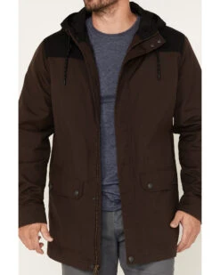 Brothers & Sons Men's Waxed Canvas Cruiser Hooded Jacket -Cinch Clothing Shop 2000374850 201 P3