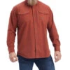 Ariat Men's Rebar DuraStretch Long Sleeve Button Down Flannel Work Shirt