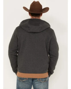 Kimes Ranch Men's Ogden 1/4 Button Hooded Pullover 8 Kimes Ranch Men's Ogden 1/4 Button Hooded Pullover -Cinch Clothing Shop 2000377177 022 P4