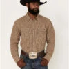 Blue Ranchwear Men's Gingham Work Western Snap Shirt -Cinch Clothing Shop 2000380502 250 P1