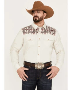 Moonshine Spirit Men's Instinct Long Sleeve Western Snap Shirt -Cinch Clothing Shop 2000382805 280 P1