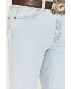 Blue Ranchwear Men's Mountain West Light Wash Stackable Straight Stretch Denim Jeans 8 Blue Ranchwear Men's Mountain West Light Wash Stackable Straight Stretch Denim Jeans -Cinch Clothing Shop 2000383461 412 P2