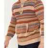 Pendleton Men's Medallion Striped Hooded Pullover