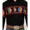 Panhandle Men's Southwestern Border Long Sleeve Western Snap Shirt -Cinch Clothing Shop 2000385165 001 P3