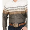 Roper Men's Vintage Border Long Sleeve Western Snap Shirt 1 Roper Men's Vintage Border Long Sleeve Western Snap Shirt -Cinch Clothing Shop 2000385758 020 P3
