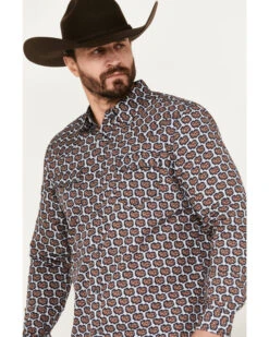 Moonshine Spirit Men's Stepping Stone Long Sleeve Western Snap Shirt -Cinch Clothing Shop 2000386081 410 P2