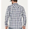 Moonshine Spirit Men's Rattler Plaid Print Long Sleeve Western Snap Shirt -Cinch Clothing Shop 2000386083 410 P4