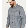Brothers & Sons Men's Wewoka Plaid Print Long Sleeve Button-Down Western Shirt 1 Brothers & Sons Men's Wewoka Plaid Print Long Sleeve Button-Down Western Shirt -Cinch Clothing Shop 2000386090 400 P2