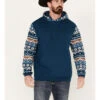 RANK 45 Men's Southwestern Hooded Sweatshirt -Cinch Clothing Shop 2000386234 442 P1