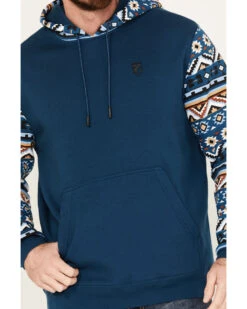 RANK 45 Men's Southwestern Hooded Sweatshirt -Cinch Clothing Shop 2000386234 442 P3