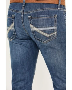 Cinch Men's Ian Medium Stonewash Slim Boot Performance Stretch Denim Jeans -Cinch Clothing Shop 2000386396 402 P4