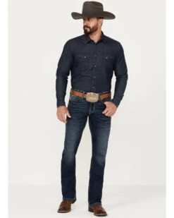 Ariat Men's M7 Graysill Dark Wash Stretch Slim Straight Denali Jeans -Cinch Clothing Shop 2000387044 416 P1