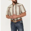 Roper Men's West Made Southwestern Striped Print Short Sleeve Snap Western Shirt 2 Roper Men's West Made Southwestern Striped Print Short Sleeve Snap Western Shirt -Cinch Clothing Shop 2000388211 295 P1
